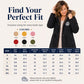 Women's Warm-Lined Hooded Parka Jacket