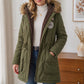 Women's Warm-Lined Hooded Parka Jacket