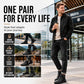 🥾 Built Tough for Every Step | Men's Waterproof Genuine Leather Combat Boots