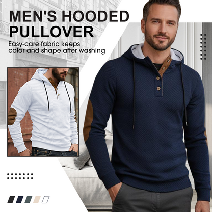 Men's Relaxed Classic Hooded Pullover