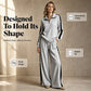 Women’s Casual Sweatshirt and Wide-Leg Pants