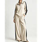 Women’s Casual Sweatshirt and Wide-Leg Pants