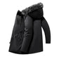 💕Free Shipping✈️Men's Windproof Hooded Thermal Mid-Length Parka Jacket