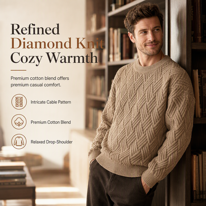Men's Casual Crewneck Sweater