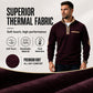 Men's Warm-Lined Quarter-Zip Pullover