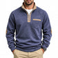 Men's Warm-Lined Quarter-Zip Pullover