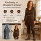 Women's Vintage Shawl Collar Toggle Button Sweater