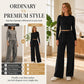 Women's Ribbed Crop Top & Wide-Leg Pants Set✨𝘉𝘶𝘺 𝘢𝘯𝘺 2 𝘢𝘯𝘥 𝘨𝘦𝘵 𝘢𝘯 𝘦𝘹𝘵𝘳𝘢 8% 𝘥𝘪𝘴𝘤𝘰𝘶𝘯𝘵