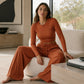 Women's Ribbed Crop Top & Wide-Leg Pants Set✨𝘉𝘶𝘺 𝘢𝘯𝘺 2 𝘢𝘯𝘥 𝘨𝘦𝘵 𝘢𝘯 𝘦𝘹𝘵𝘳𝘢 8% 𝘥𝘪𝘴𝘤𝘰𝘶𝘯𝘵