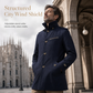 Men's Casual Pure Cotton Windbreaker Spring and Autumn Work Outerwear