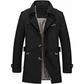 Men's Casual Pure Cotton Windbreaker Spring and Autumn Work Outerwear