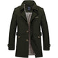 Men's Casual Pure Cotton Windbreaker Spring and Autumn Work Outerwear