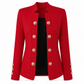 Women's Stand Collar Slim Fit Blazer