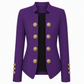 Women's Stand Collar Slim Fit Blazer