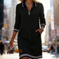🍂Autumn Hot Sale 60% OFF🔥Women’s Fashion Collared Long-Sleeve Dress