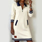 🍂Autumn Hot Sale 60% OFF🔥Women’s Fashion Collared Long-Sleeve Dress
