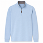 Men's Quarter Zip Stand Collar Pullover Cotton Blend Long Sleeve Sweatshirt