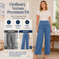 Women's High-Waisted Wide-Leg Pants