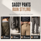 ⏰💖Black Friday Mega Deal – 50% off!💖Men's Casual Solid Color Cargo Jogger Pants