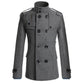 Men's Slim Fit Double Breasted Trench Coat