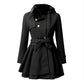Women's Elegant Double Breasted Overcoat