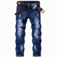 👖 Rugged Stretch | Men’s Slim-Fit Ripped Denim Jeans