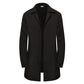 ✨Men's Minimalist Single-Breasted Mid-Length Coat – Clean Lines, Modern Fit, Everyday Elegance