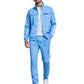 Men's Geometric Print Full-Zip Jacket & Pants Set