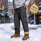 🧥 Built for Cold Days | Men’s Windproof Thermal Outdoor Pants