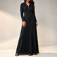 ✨Women's Ribbed Knit Hooded Maxi Dress – Cozy, Flattering Fit, Effortless Everyday Style