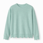 ✨Women's Scalloped Hem Crew Neck Sweatshirt – Soft, Casual, Feminine Everyday Comfort