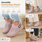 Women's Slip On Loafers Lightweight Breathable Summer Casual Flat Shoes Plus Size
