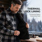Men's Winter Thermal Plaid Shirt Jacket