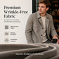 Men's Casual Single-Breasted Trench Coat