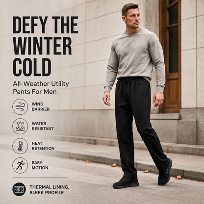 💖Hot Sale 50% OFF🌬️ Unisex Windproof Quick-Dry Pants - Plush-Lined Warmth
