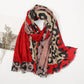 🌸Hot Sale 50% OFF🧣Versatile Lightweight Leopard Print Shawl Scarf