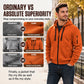 Men's Casual Thermal Hooded Jacket