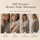 Women's Buttoned Knit Cape Poncho Sweater