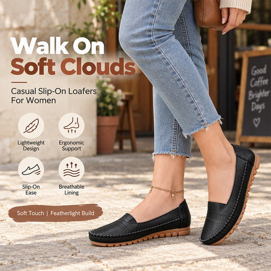💗 Women's Breathable Slip-On Flat Shoes