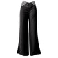 👖 Leg-Elongating Silhouette, Easy Everyday Comfort | Women's Casual High-Waisted Wide-Leg Pants