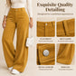 Women's Casual Corduroy Wide-Leg Pants