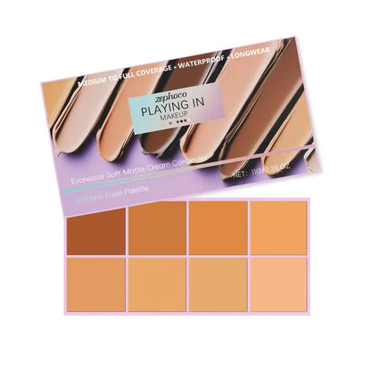 zephoco Matte Cream Concealer (Medium Shade), Long-Lasting Flawless Coverage Natural Matte Finish Concealing Cream, Matte Makeup Finish